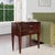With gorgeous square tapered legs, this mid-century style design has an added modern flair with its gold hardware and its...