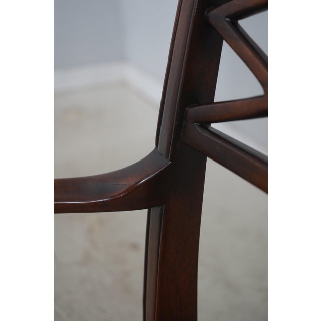 Theodore Alexander Regency Style Cane Seat Arm Chair For Sale - Image 14 of 18