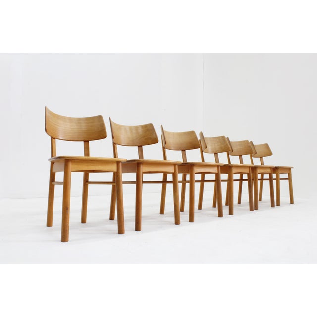 Vintage Danish Dining Chairs, 1960s, Set of 6 For Sale - Image 9 of 9