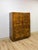 Mid-Century Modern Vintage John Stuart MCM Burlwood Tallboy Armoire, Drawers and Doors, Collectable For Sale - Image 3 of 11