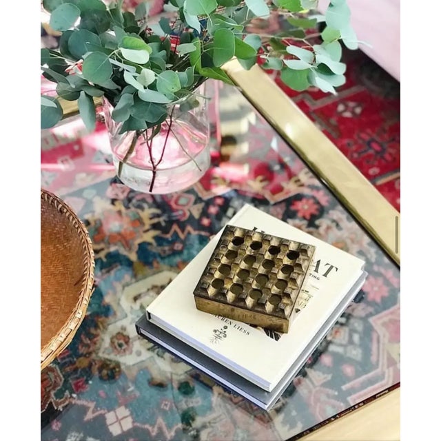 Vintage Beck and Jung Style Sculptural Brass Ashtray For Sale - Image 10 of 10
