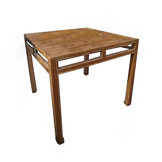 Asian Late 20th Century Asian Wood High-Top Table For Sale - Image 3 of 10