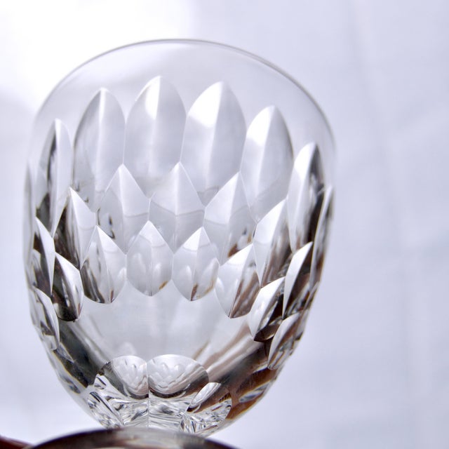 1940s Crystal Glasses from Villeroy & Boch, 1940s, Set of 6 For Sale - Image 5 of 7