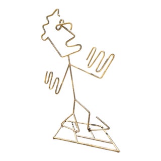 1990s “Walking Bod” Style Sculpture by Barrett DeBusk For Sale