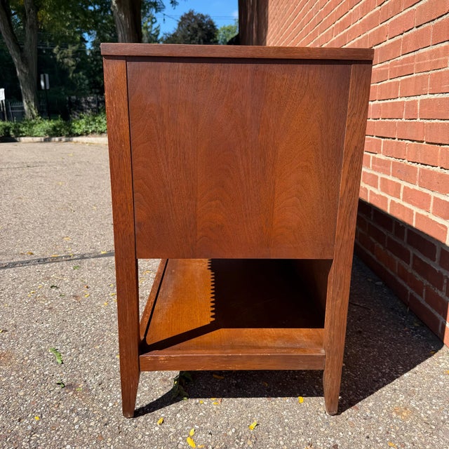 Broyhill Brasilia Mid-Century Modern Walnut Credenza Sideboard For Sale - Image 11 of 11