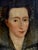 A late 16th Century British portrait of a woman in oil on oak panel. The painting depicts an upper class woman in her...
