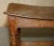 Important 1930s Antique Burr Oak Robert Mouseman Thompson Curved Stool Bench For Sale - Image 12 of 18