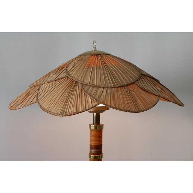 Mid-Century Modern Uchiwa Table Lamp by Miranda Ab Sweden, 1960s For Sale - Image 4 of 18