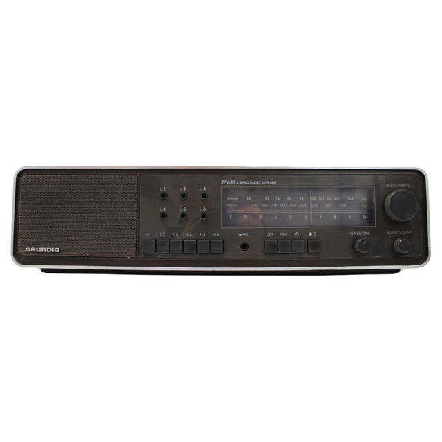 Vintage Grundig RF 630 Radio, Germany, 1990s For Sale - Image 9 of 9