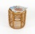 Tito Agnoli Mid-Century Modern Rattan and Bamboo Stool by Tito Agnoli, Italy, 1960s For Sale - Image 4 of 12