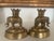 Traditional Pair of 1990s Mottahedeh Brass Elephant Candlesticks For Sale - Image 3 of 6