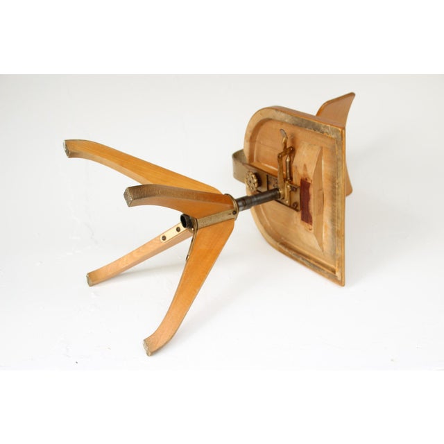 Vintage Industrial Workshop Chair by Ama Elastik, 1950s For Sale - Image 13 of 17