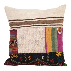 Turkish Kilim Patchwork Cushion