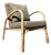 French Bamboo Lounge Chair by Adrien Audoux & Frida Minet For Sale