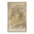 Hand Painted Silver Leaf Wood Panel With Gold Chinoiserie Design – Left Panel For Sale