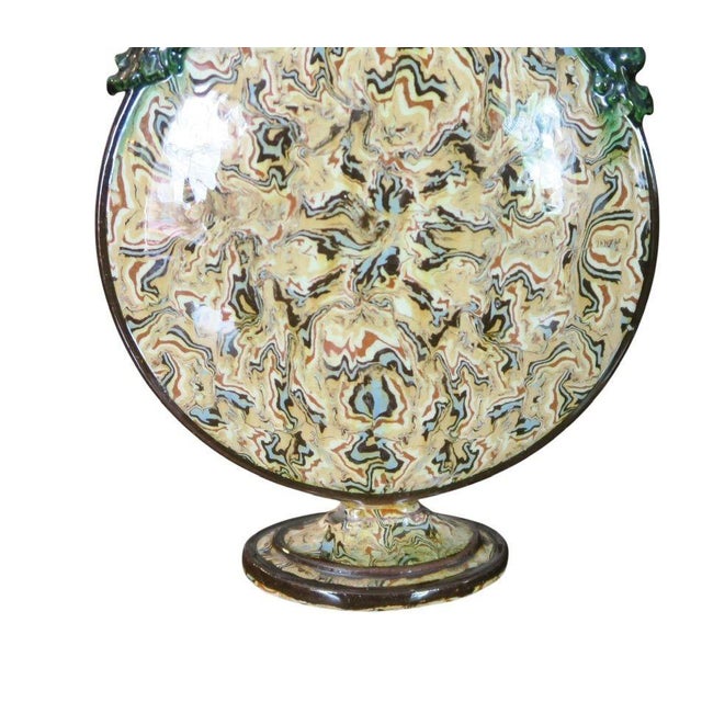 19th Century Neoclassical Revival Agate Ware Pilgrim Flask, Probably Apt For Sale - Image 9 of 13