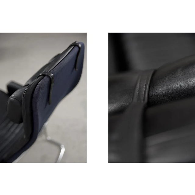 This set of rare armchairs was manufactured by Ire Möbel AB in Skillingaryd, Sweden, during the 1970s. The seats were...