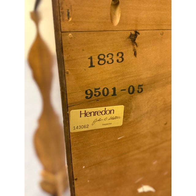 Henredon Villandry Collection Burled Walnut Bombe French Armoire For Sale - Image 12 of 12