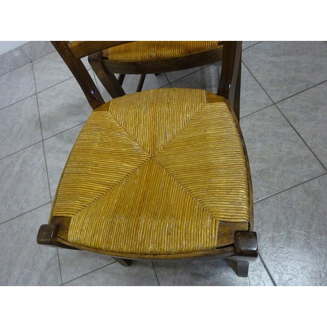 Wooden Chairs from Baumann, 1980s, Set of 3 For Sale - Image 18 of 18