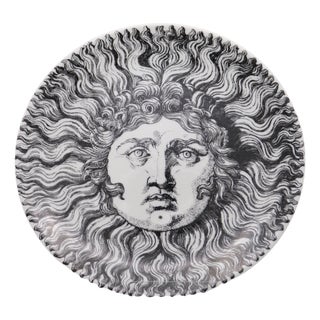 1990s Re Sole' Fornasetti Modernist Charger For Sale