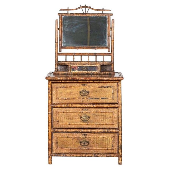 English Bamboo Dressing Table, 1870s For Sale - Image 18 of 18