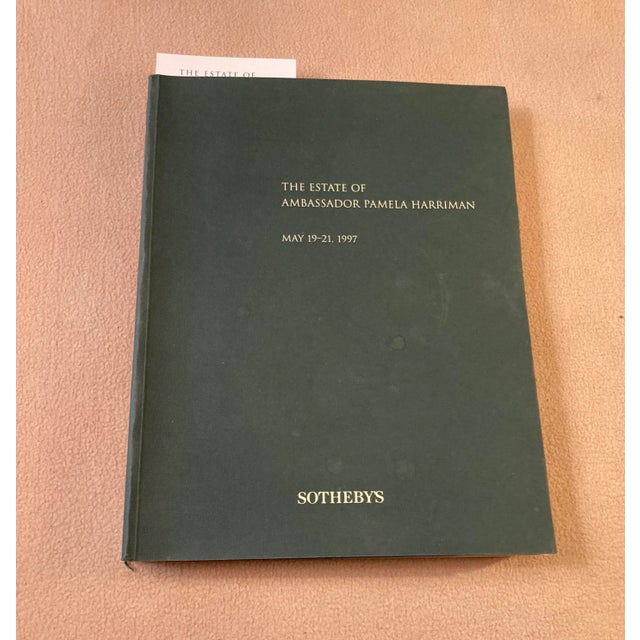 1990s Soethbys Official Catalog of the Late Madam Ambassador Pamela Churchill Harriman For Sale - Image 10 of 10