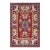 Southwestern Kazak Rustic Red/Beige Wool Rug - 2'0''x3'0'' For Sale