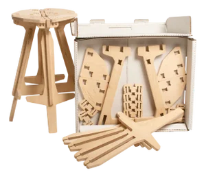 Stack Barstool by Konstantin Achkov