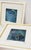 Gold Custom Modern Gold Leaf Framed Abstracts by C. Damien Fox, a Pair. 2025 For Sale - Image 8 of 9