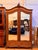 Design Plus Gallery presents an Antique Louis XV Style Mirrored Armoire. Constructed from wood, this tall cabinet has a...