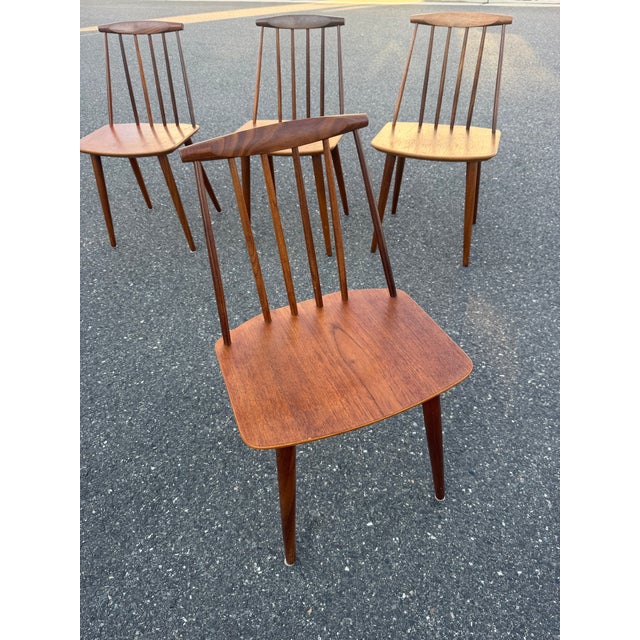 Mid Century Modern f.d.b Mobler J77 Dining Chairs For Sale In Philadelphia - Image 6 of 10