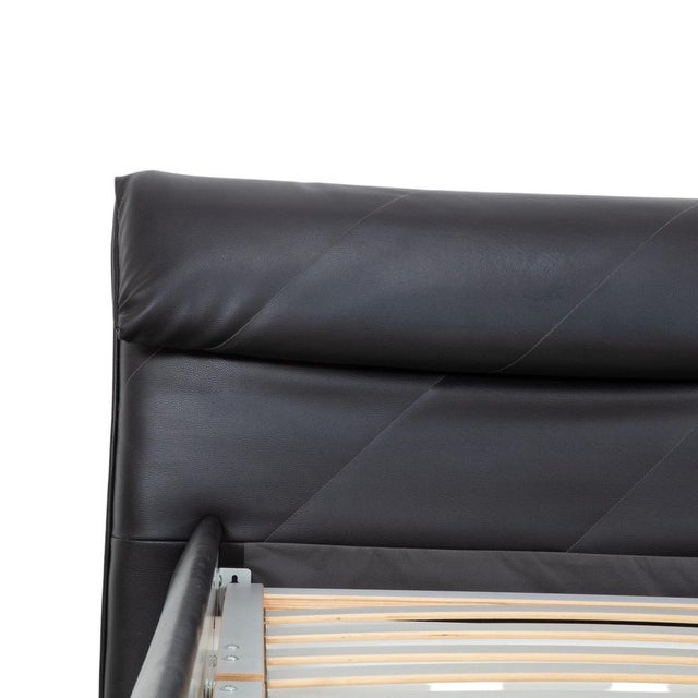 Black Leather Bed from Ruf For Sale - Image 9 of 18