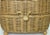 Gold Wicker Bow Basket Box For Sale - Image 4 of 14