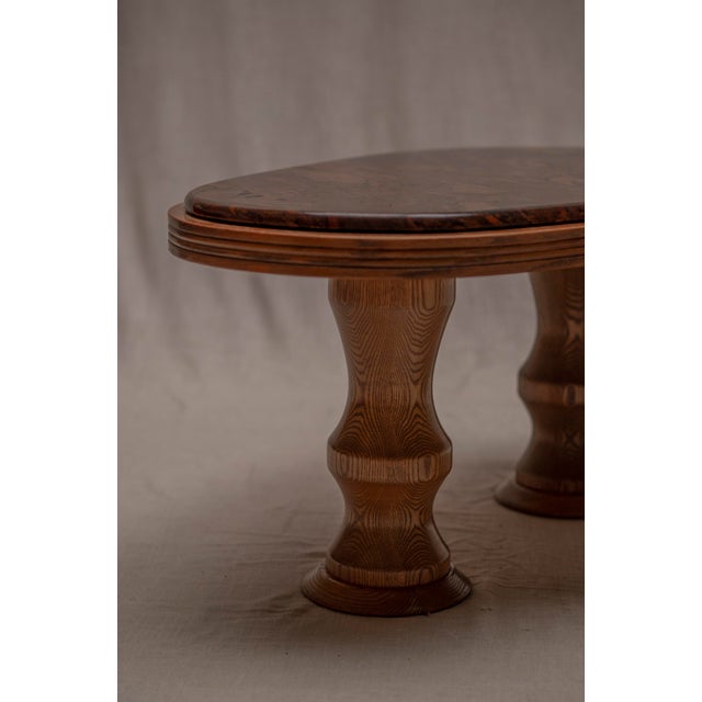 Boomerang-Shaped Coffee Table, Belgium, 1970 For Sale - Image 4 of 11