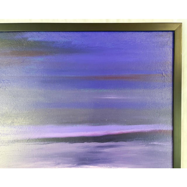 Original Signed & Framed Painting on Canvas by A. Neri (American, Present Day) Titled 'Pacific Evening' C2004 For Sale - Image 4 of 12