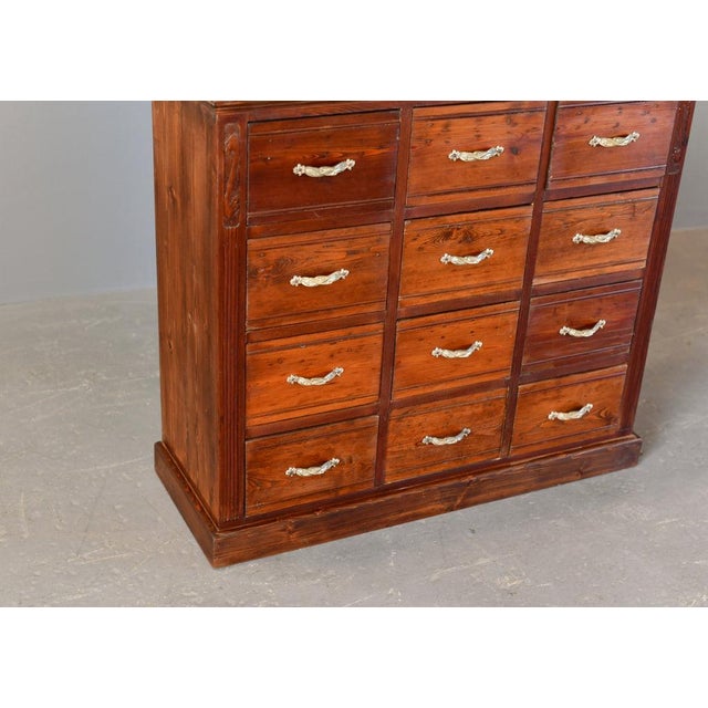 Art Nouveau Ironmongers Drawers, 1890s For Sale - Image 3 of 8