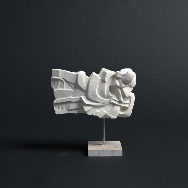 Jan Keustermans, Abstract Sculpture, Plaster For Sale - Image 18 of 18