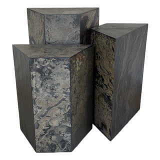 Pulaski Slate Nesting Tables Set of 3 For Sale