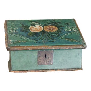 18th Century Swedish Bridal Box For Sale