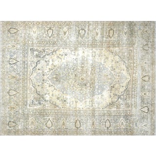 1920s Persian Meshed Rug For Sale