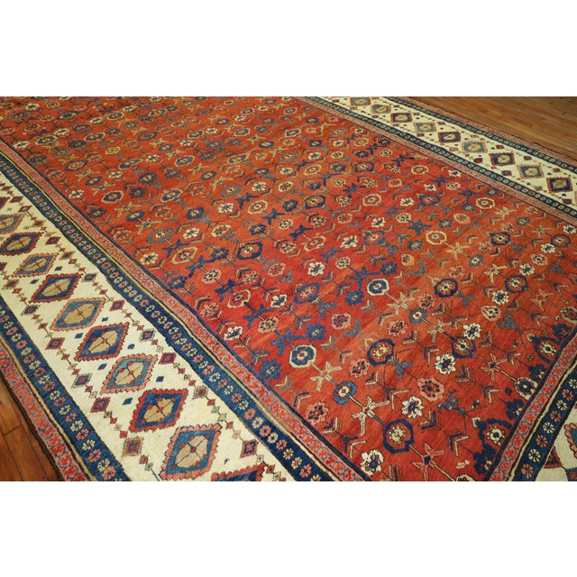 Zabihi Collection Tribal Oversize Persian Bakshaish Rug For Sale In New York - Image 6 of 11