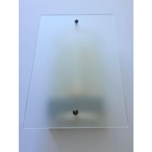 Mid-Century Modern Mid-Century Glass Wall Lamps, Germany, 1970s, Set of 2 For Sale - Image 3 of 10