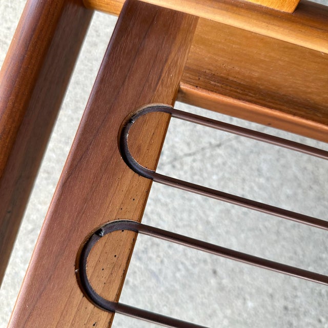 Børge Jensen & Sønner Teak Lounge Chair and Ottoman for Bernstorffsmide Møbelfabrik For Sale - Image 11 of 12