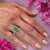 Natural Emerald and Diamond Ring 6.5 14k WG 4.62 TCW Certified $4,950 310549 Nothing says, “I Love you” more than Diamonds...