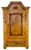 Antique Rustic Baltic Pine Armoire, 1862 For Sale