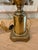 Neoclassical Pair of Vintage English Brass Trophy Form Winged Urn Lamps For Sale - Image 3 of 16