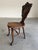 Early 20th Century Early 20th Century Stickley and Brandt Carved Oak Renaissance Style Side Chair For Sale - Image 5 of 12