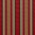 Sample - Schumacher Wellington Stripe Fabric in Multi on Spice For Sale