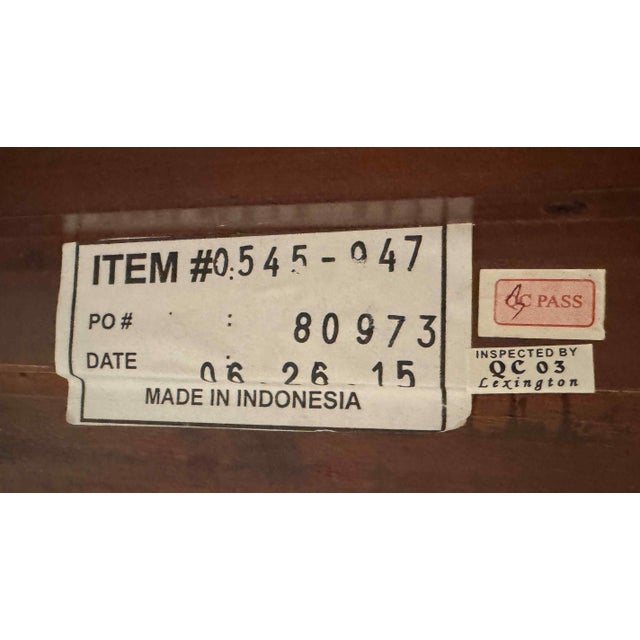 Tommy Bahama Marianas Octagonal Coffee Table For Sale - Image 14 of 14