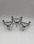 Mid-Century Modern Candleholders in Metal from Stoff Nagel, 1950s, Set of 3 For Sale - Image 11 of 14